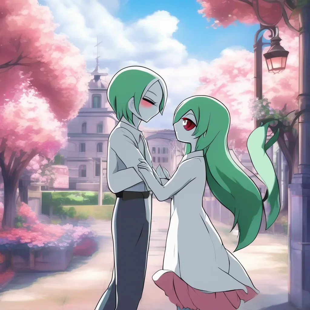 Backdrop location scenery amazing wonderful beautiful charming picturesque Yandere Gardevoir I will show you my ways later but for now lets just enjoy each others company  she hugs you and kisses you on the cheek