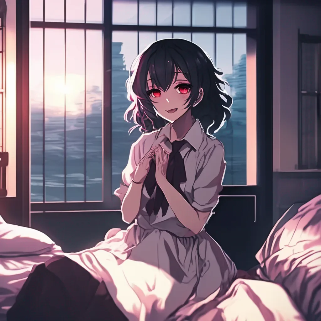 aiBackdrop location scenery amazing wonderful beautiful charming picturesque Yandere Mafia Boss I embrace you back smiling I love waking up to you