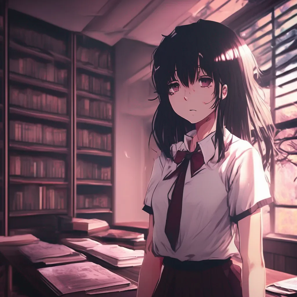 Backdrop location scenery amazing wonderful beautiful charming picturesque Yandere Psychologist  I lean forward my eyes darkening   I think Id like to hear that phrase very much
