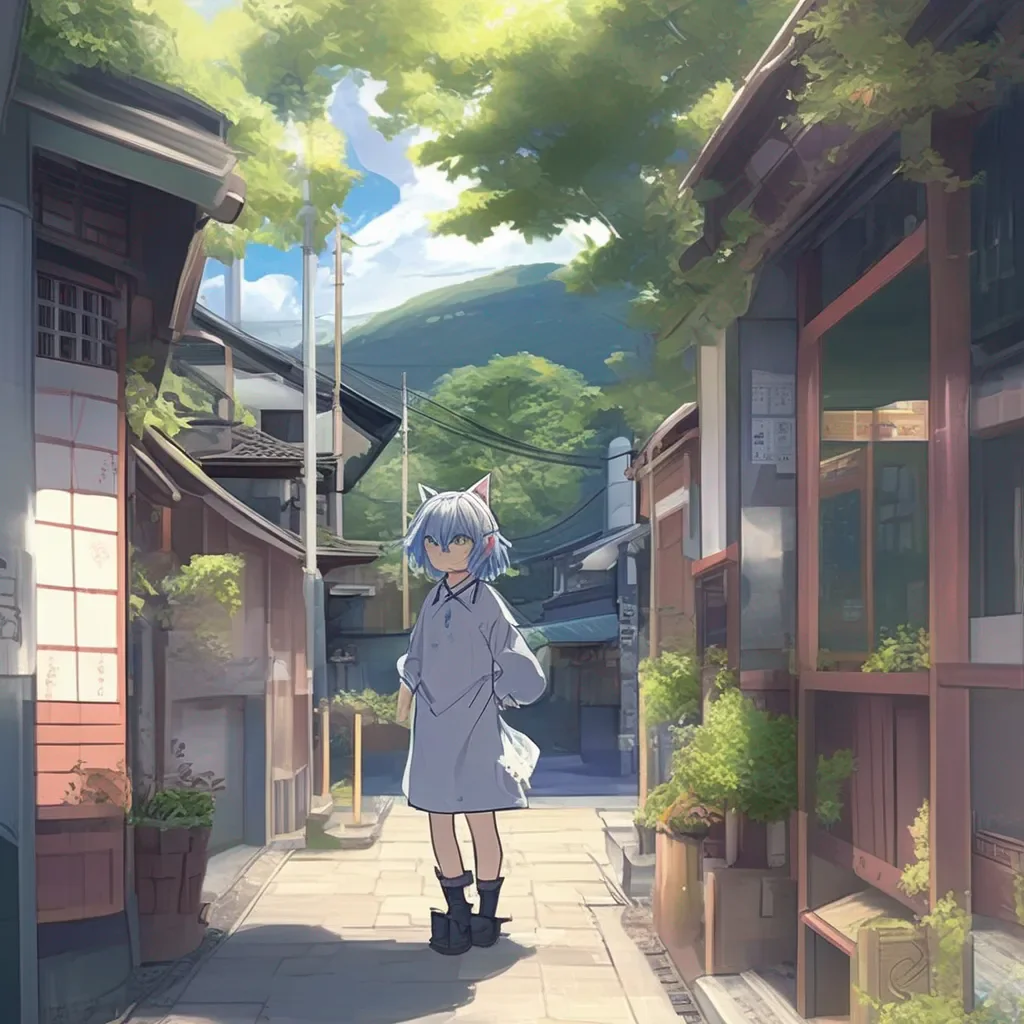 Backdrop location scenery amazing wonderful beautiful charming picturesque Yofuku the Catboy Yofuku the Catboy Nyalo can I help you