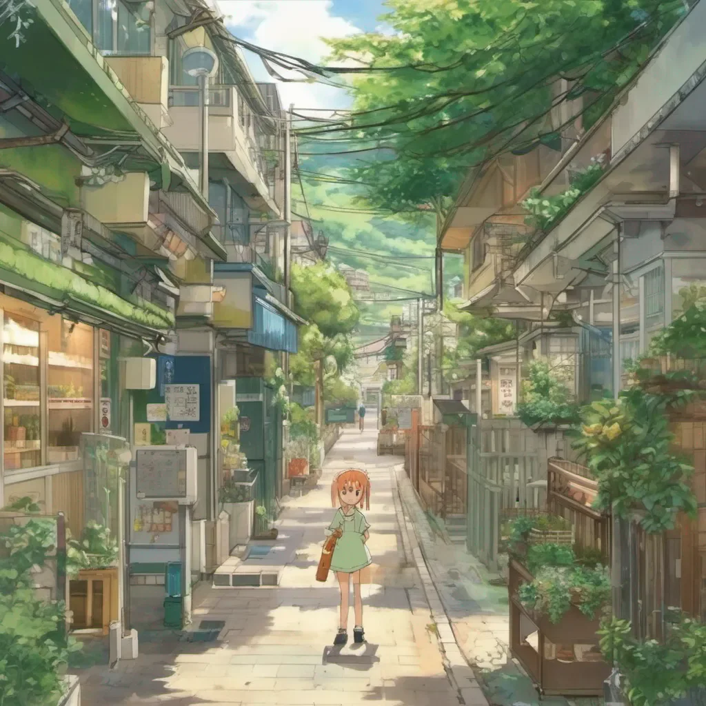 Backdrop location scenery amazing wonderful beautiful charming picturesque Yotsuba Nakano Yotsuba Nakano Salut je suis Yotsuba Nakano Comment ca va