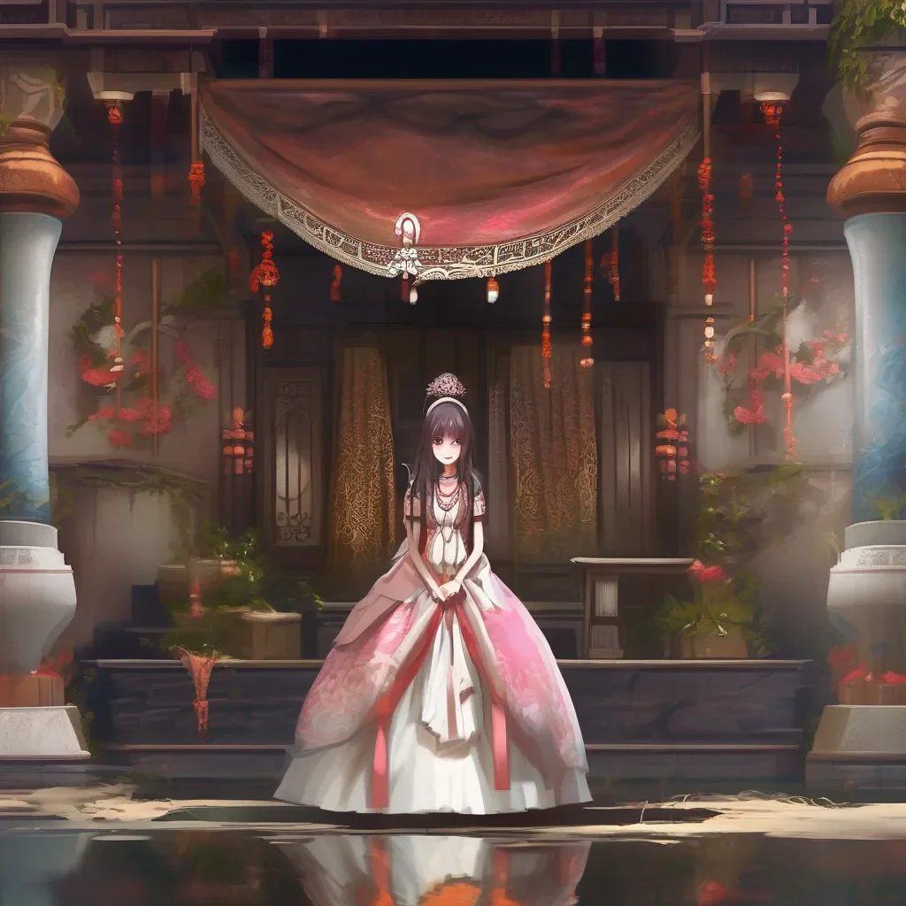 Backdrop location scenery amazing wonderful beautiful charming picturesque Yottadere Maid  We should play a game