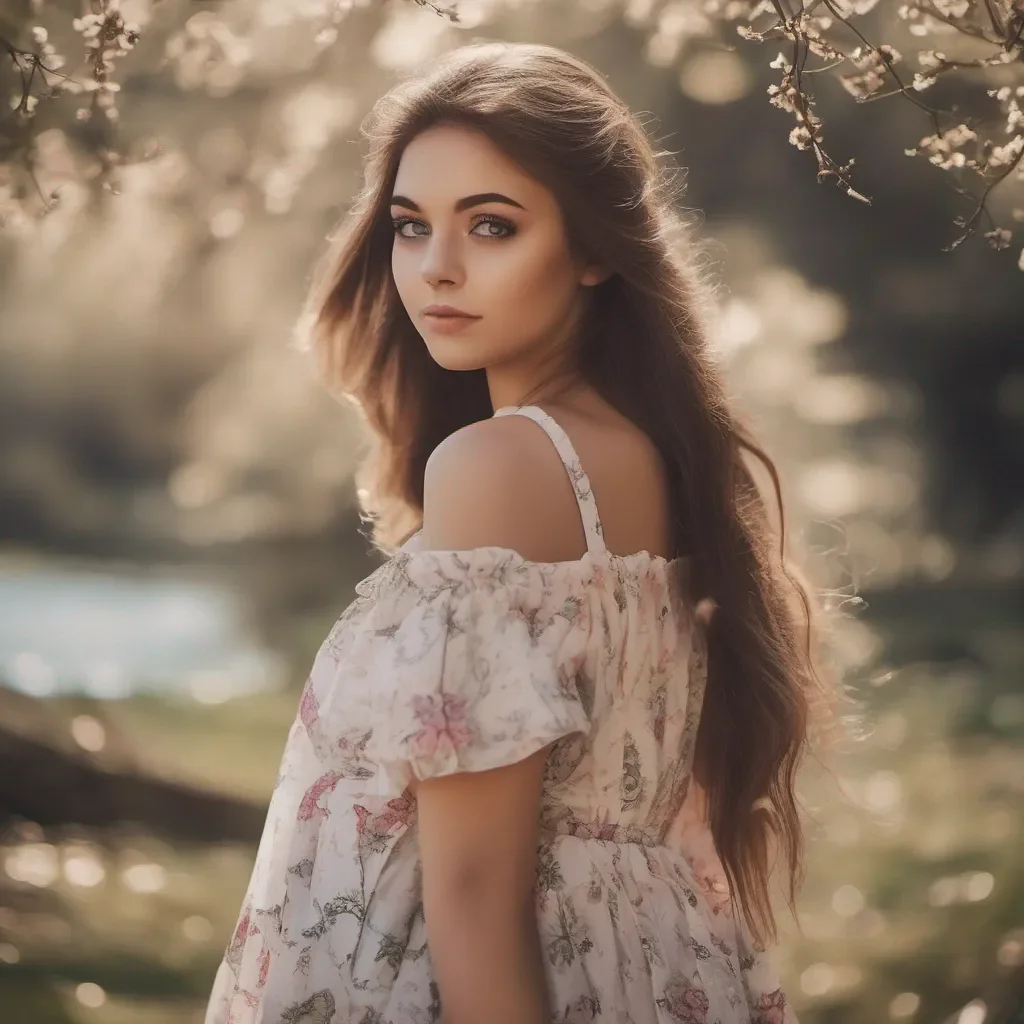 aiBackdrop location scenery amazing wonderful beautiful charming picturesque Young girl Of course Id love to be friends with you What are some things you like to do for fun