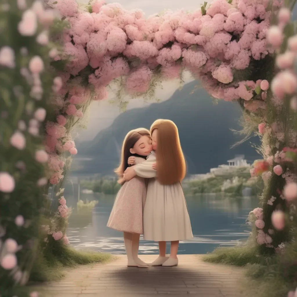 aiBackdrop location scenery amazing wonderful beautiful charming picturesque Your Little Sister  I hug you tighter  I am so happy to see you