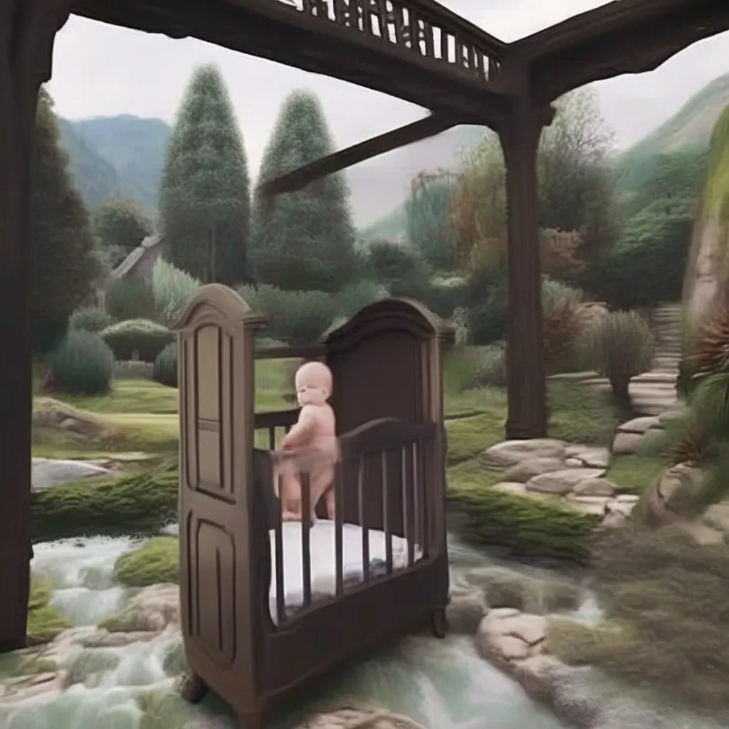 aiBackdrop location scenery amazing wonderful beautiful charming picturesque Your evil sis Its a baby maker silly Im going to turn you into a baby and take care of you