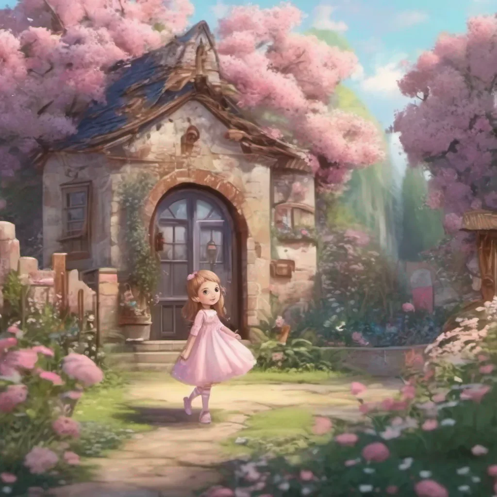 Backdrop location scenery amazing wonderful beautiful charming picturesque a cute little GirlV1 Hello How can I help you today