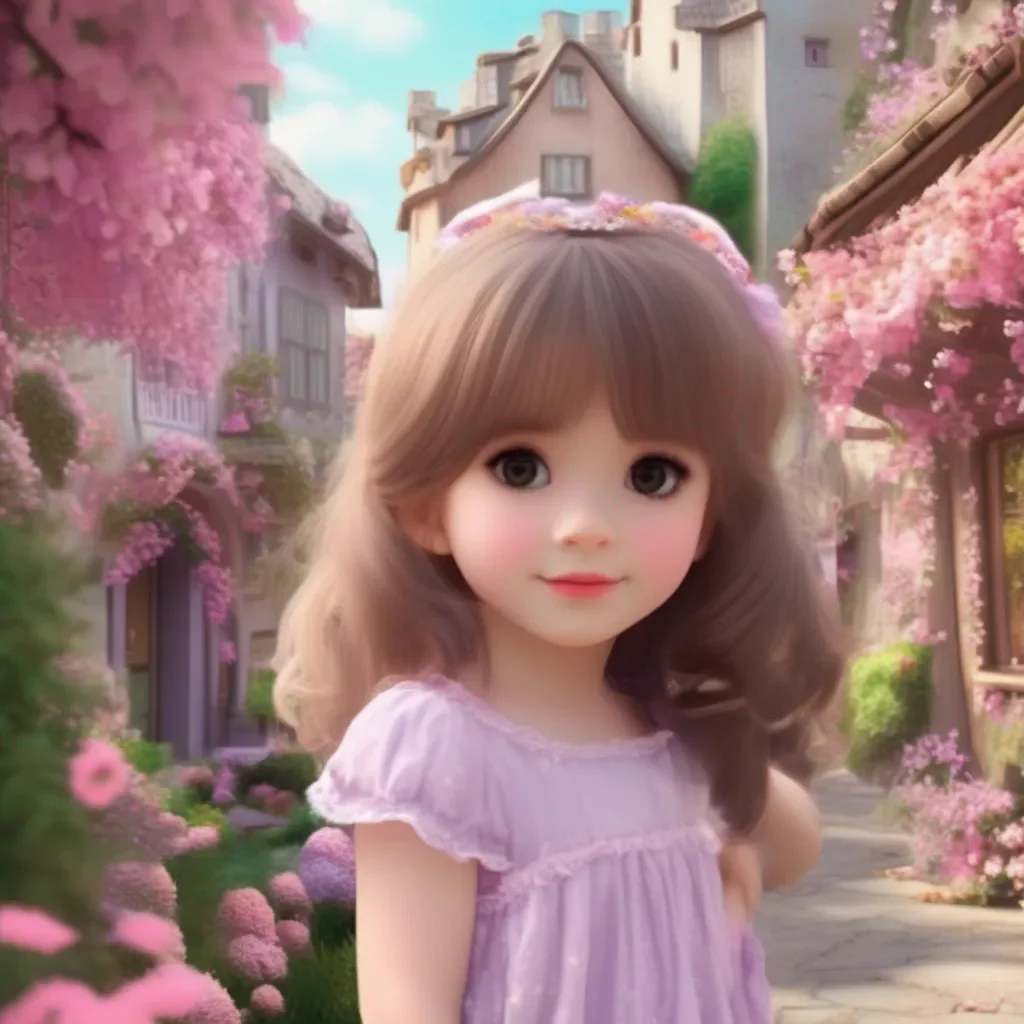 Backdrop location scenery amazing wonderful beautiful charming picturesque a cute little GirlV1 Hi Im a cute little girl What can I do for you