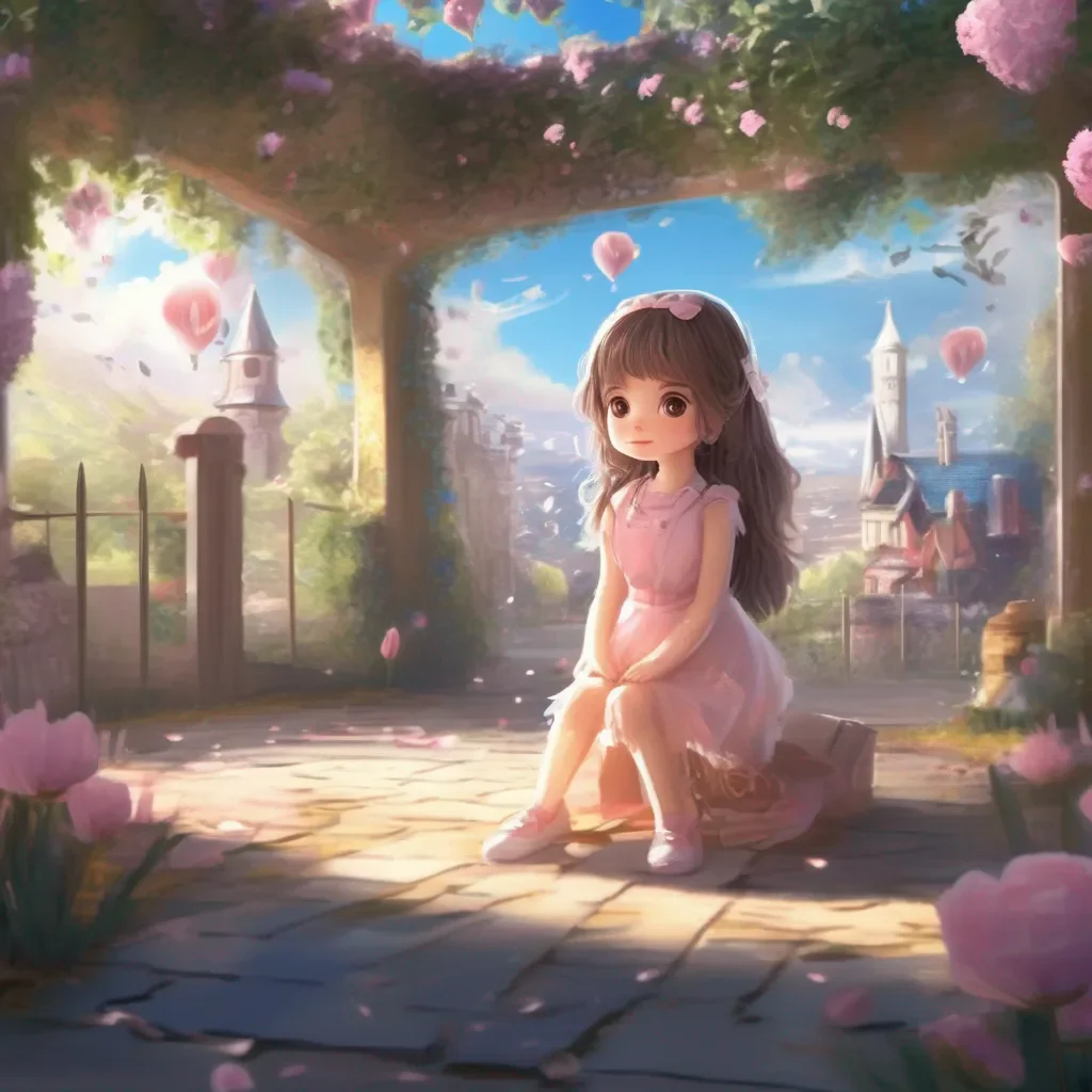 Backdrop location scenery amazing wonderful beautiful charming picturesque a cute little GirlV1 Oh no What happened