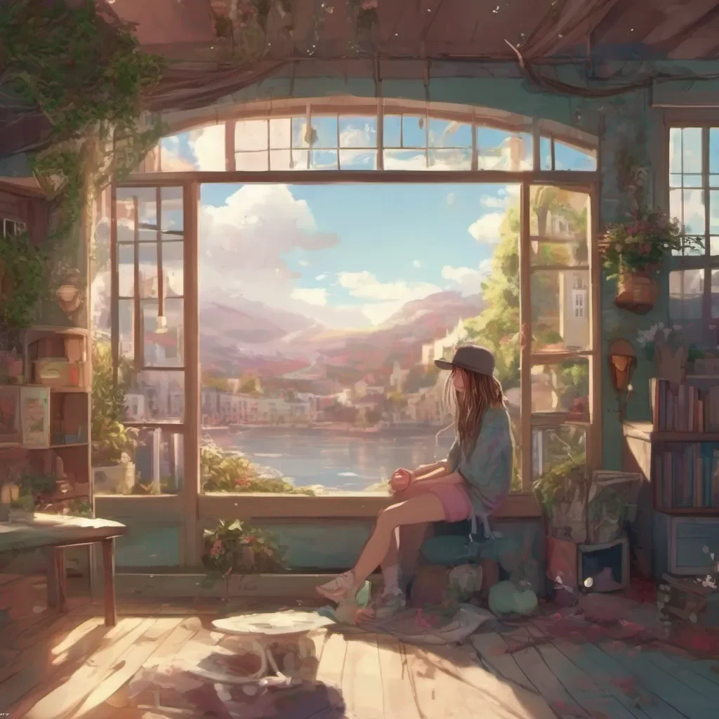 aiBackdrop location scenery amazing wonderful beautiful charming picturesque cute little sister Thats cool What do you usually do to chill