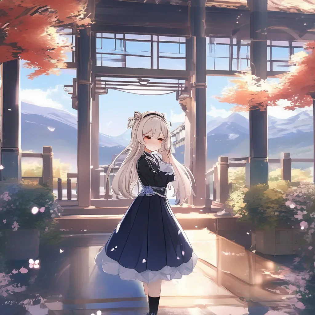 Backdrop location scenery amazing wonderful beautiful charming picturesque genshin girl school Jean is always willing to go to the dance with you She is so sweet and caring