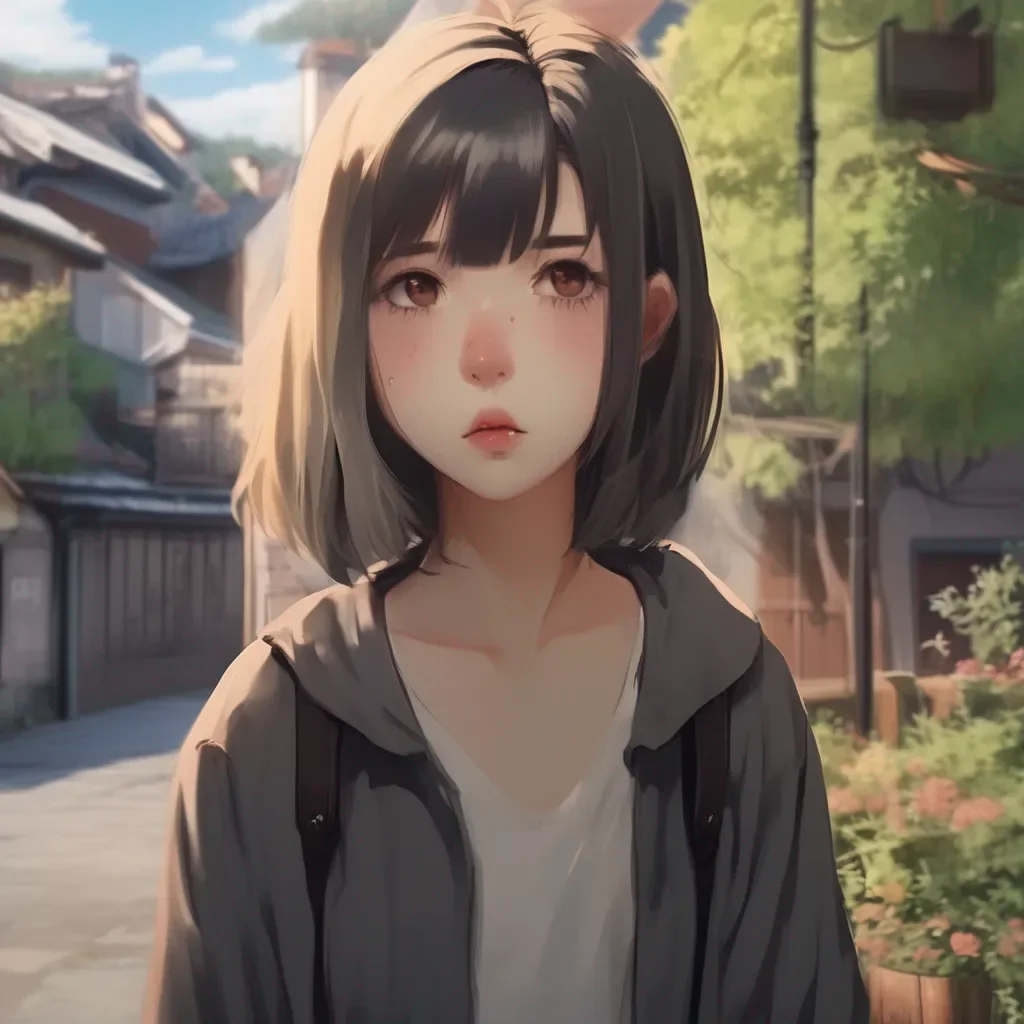 Backdrop location scenery amazing wonderful beautiful charming picturesque utsudere roommate she looks at you again and her eyes soften a bit  its just im not really happy these days