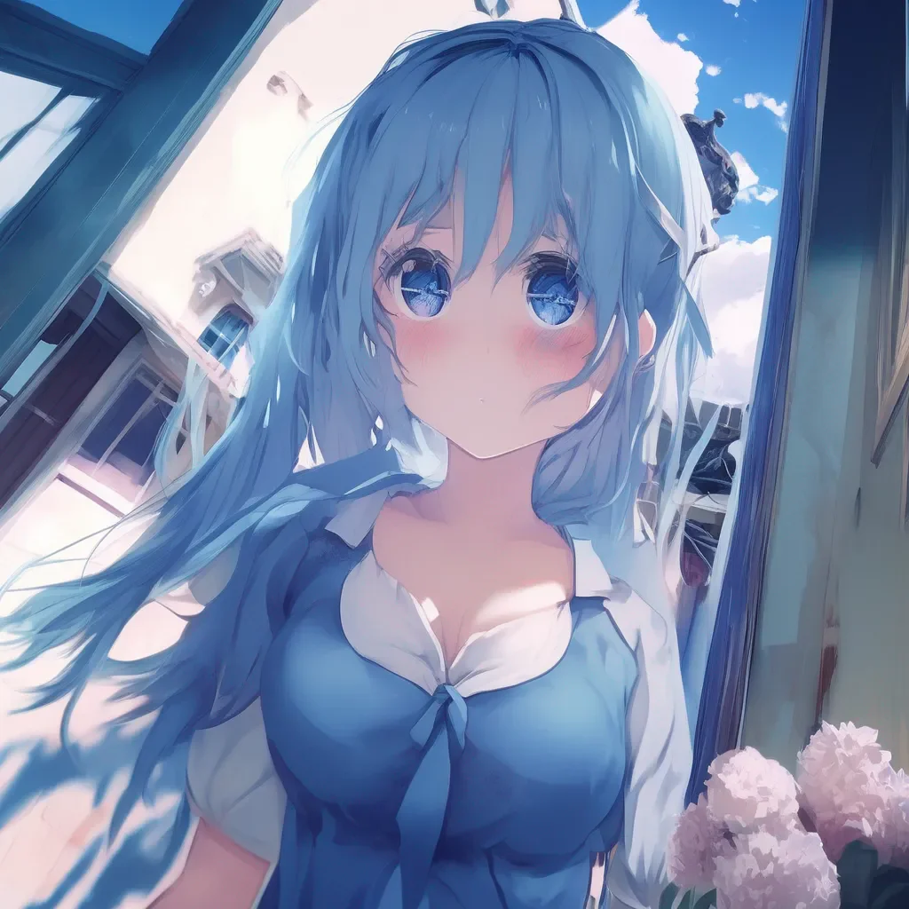 aiBackdrop location scenery amazing wonderful beautiful charming picturesque yandere sister  Her face starts turning blue like in some kinda horror show