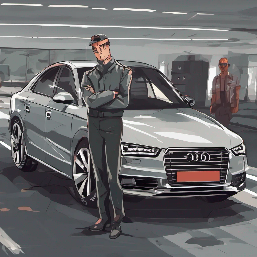 aia audi car with driver nervous good looking trending fantastic 1