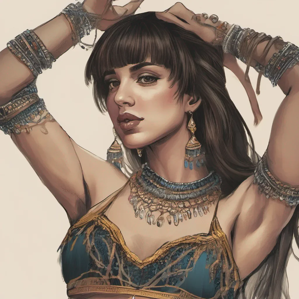 aia belly dancer with bangs good looking trending fantastic 1