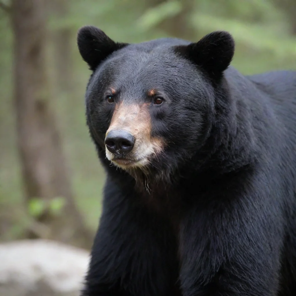 aia black bear with white beard