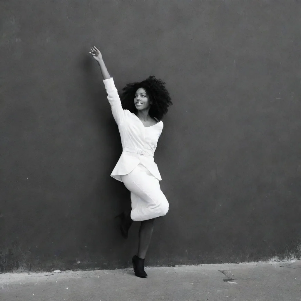 aia black white colored women on the street wall gravity