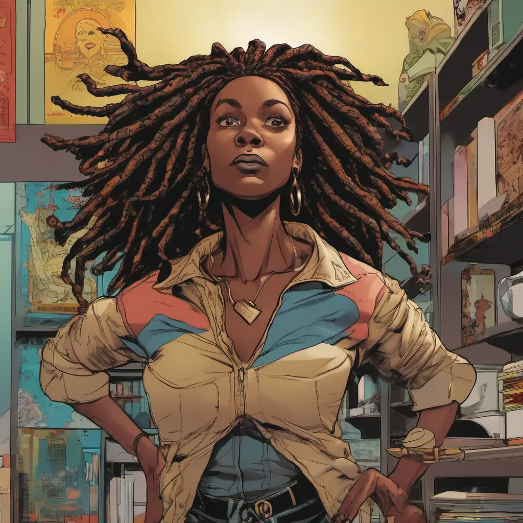 aia black woman with locs superhero who can levitate  good looking trending fantastic 1