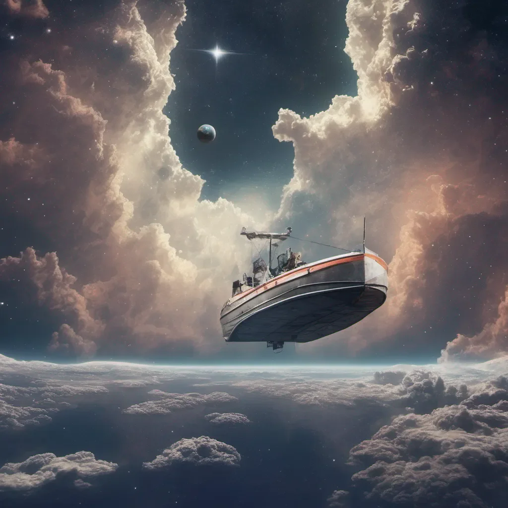 aia boat flying in space good looking trending fantastic 1