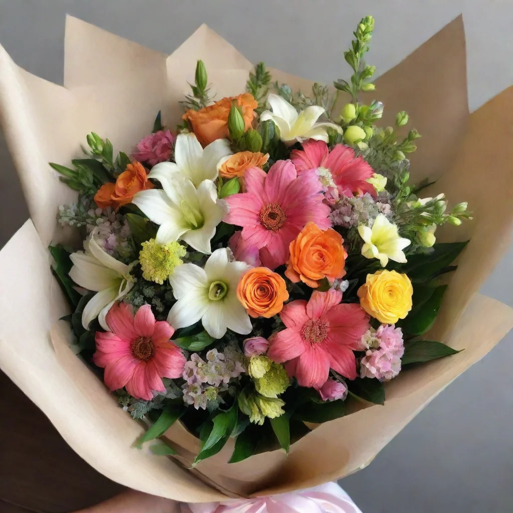aia bouquet of flowers