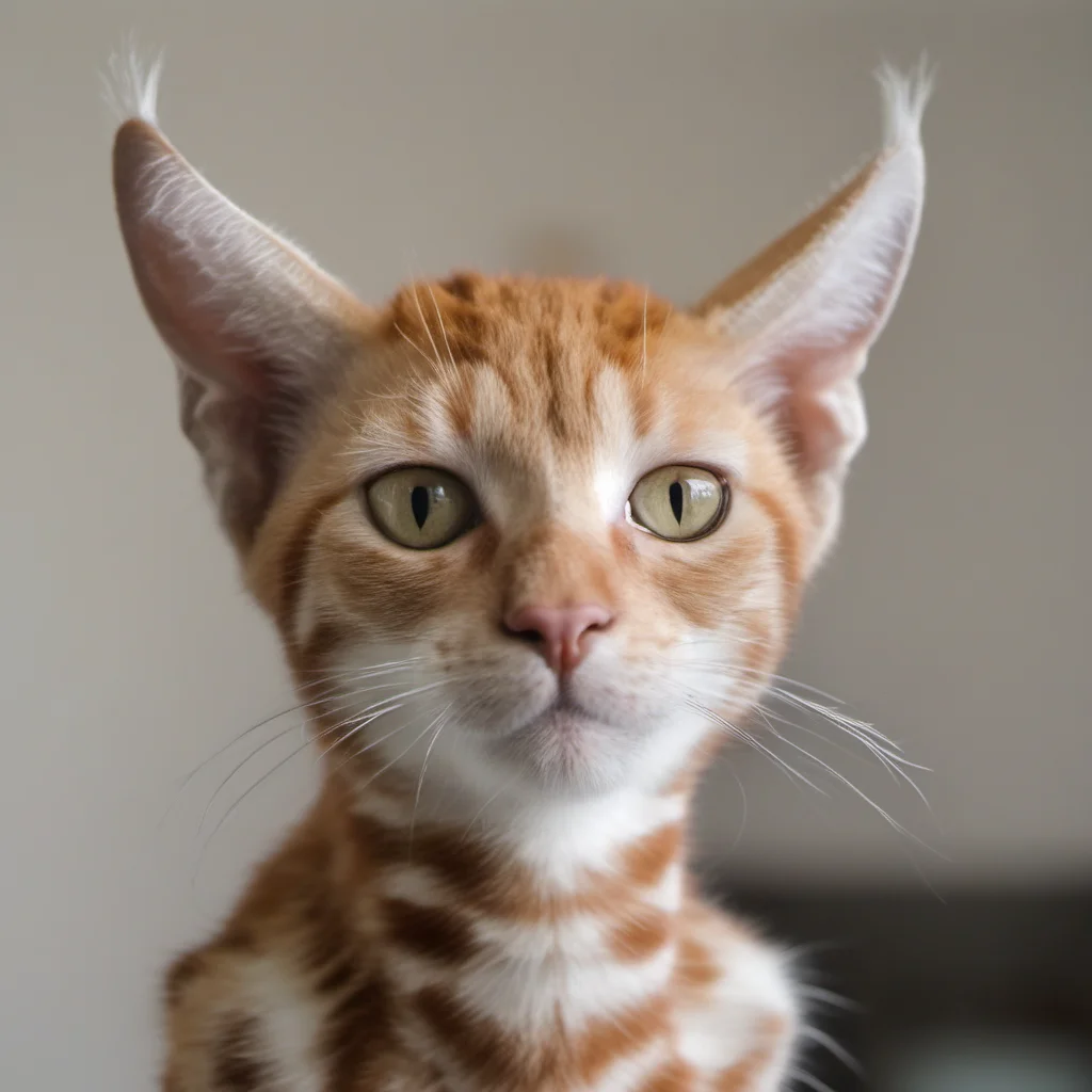 aia cat looking like a giraf amazing awesome portrait 2