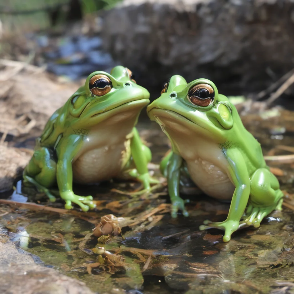 aia couple of kids vomiting frogs confident engaging wow artstation art 3