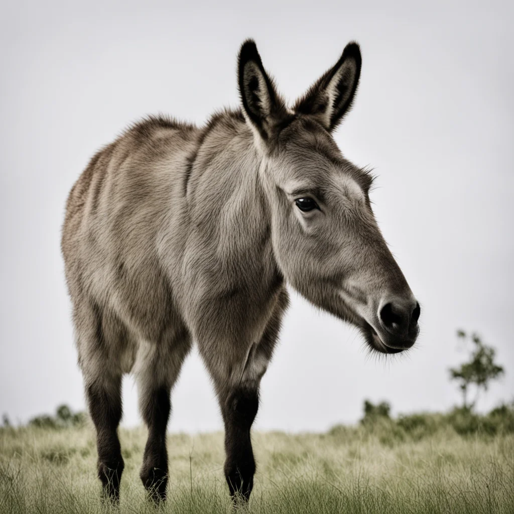 a donkey amazing awesome portrait 2
