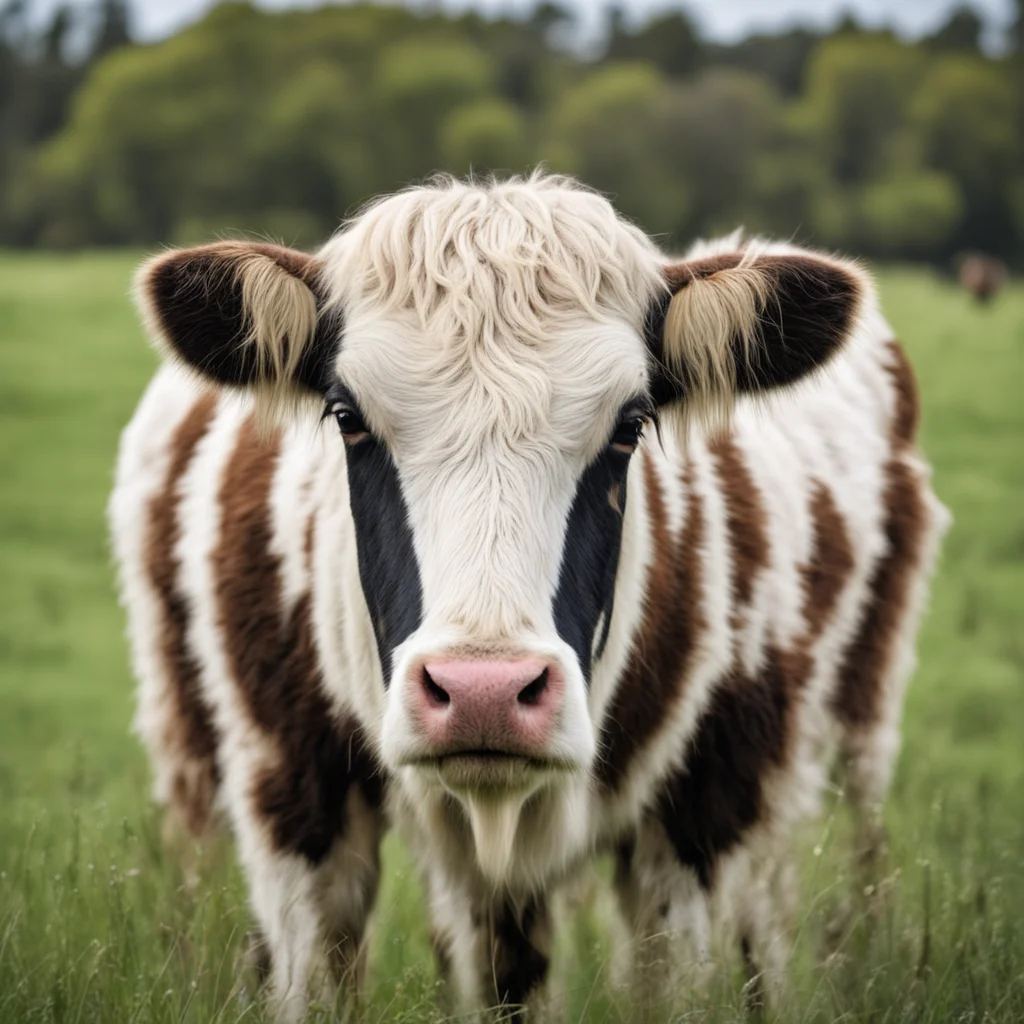 aia furry cow amazing awesome portrait 2