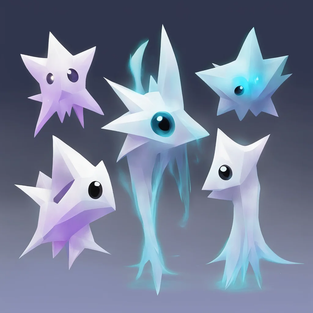 aia ghost star pokemon with multiple forms amazing awesome portrait 2