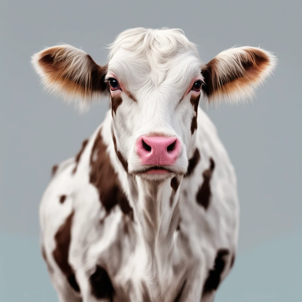 aia girl cow amazing awesome portrait 2