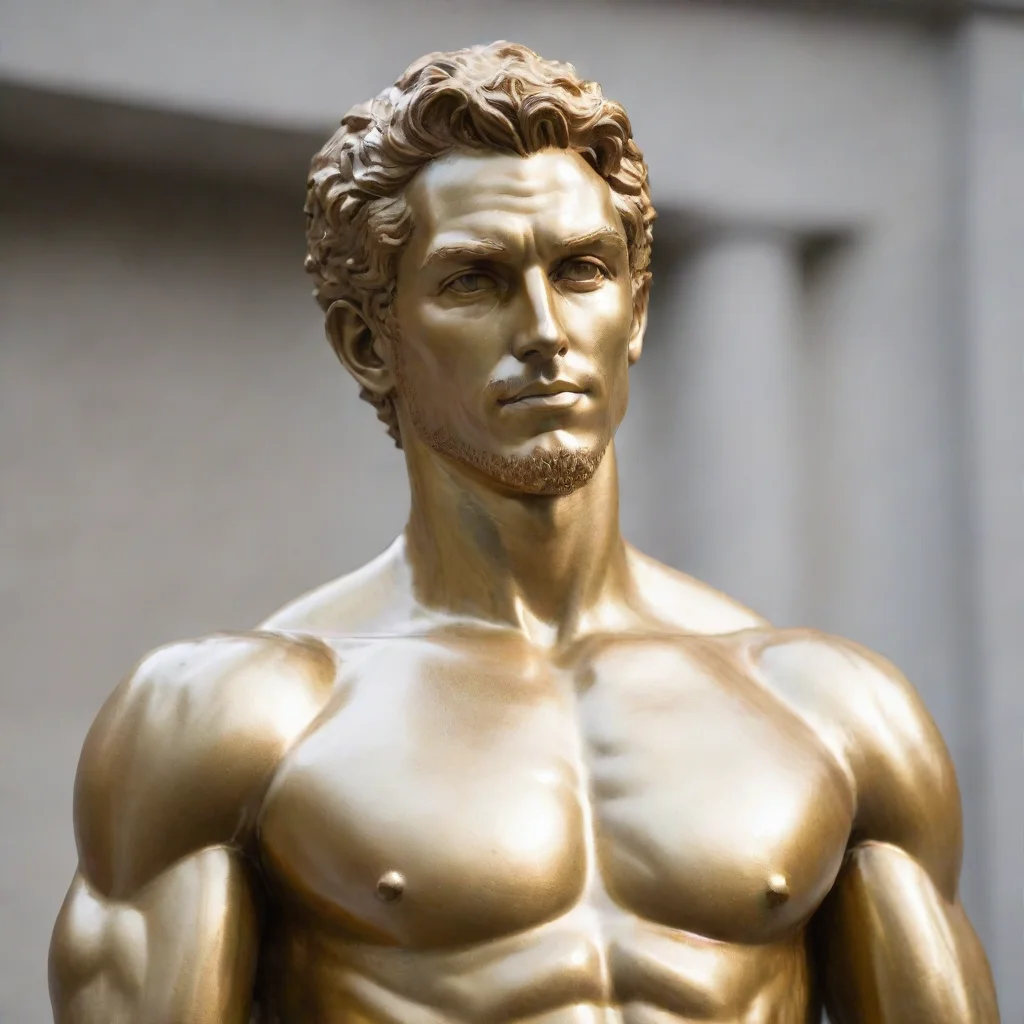 aia gold statue of dylan frost