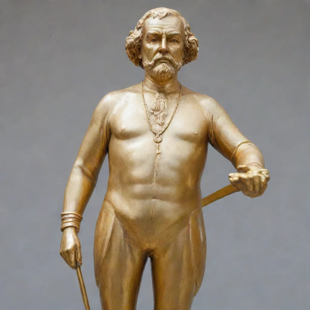 aia gold statue of paddy cornwall