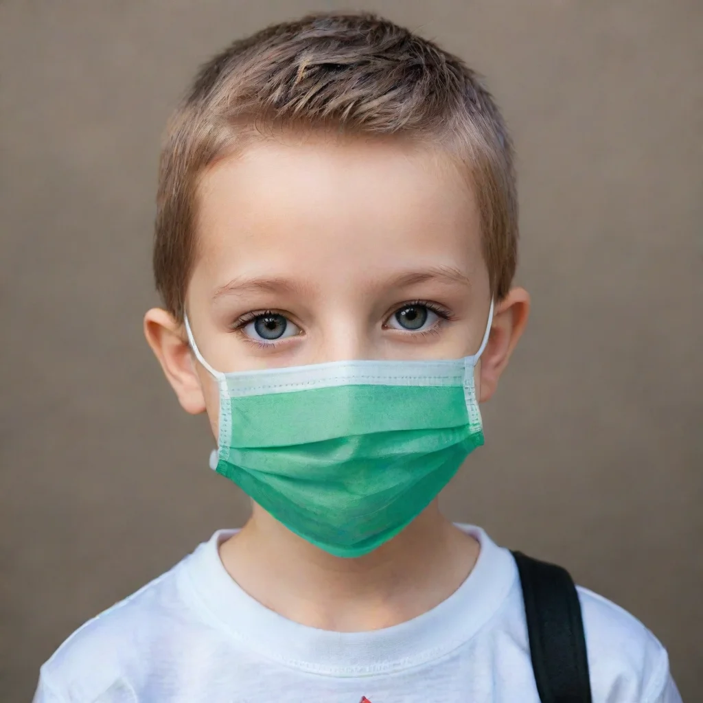 aia kid with a mask