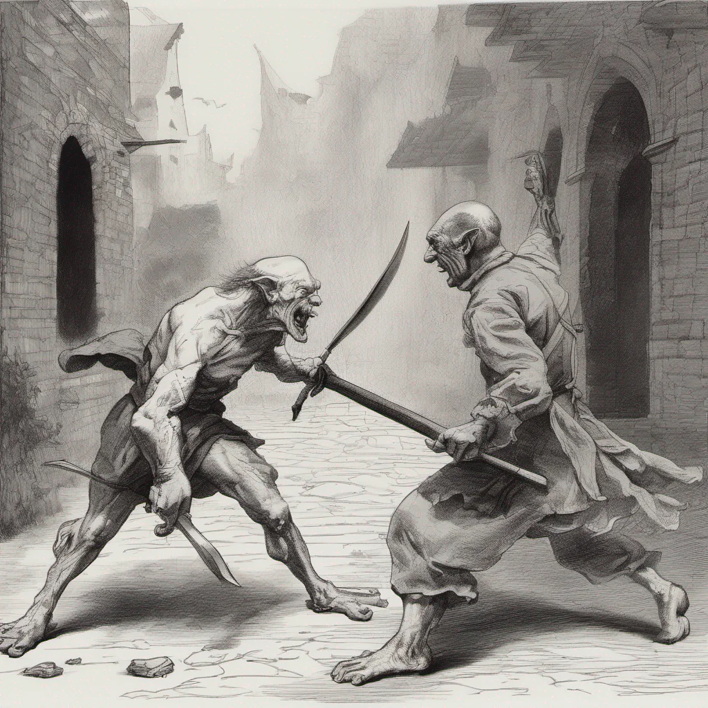 aia man slashing towards the a goblin good looking trending fantastic 1