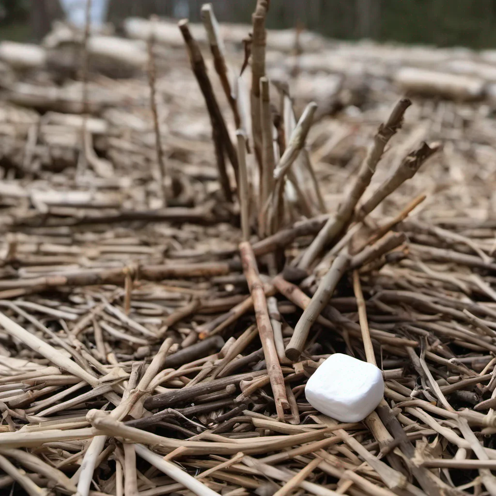 aia marshmellow made of sticks amazing awesome portrait 2