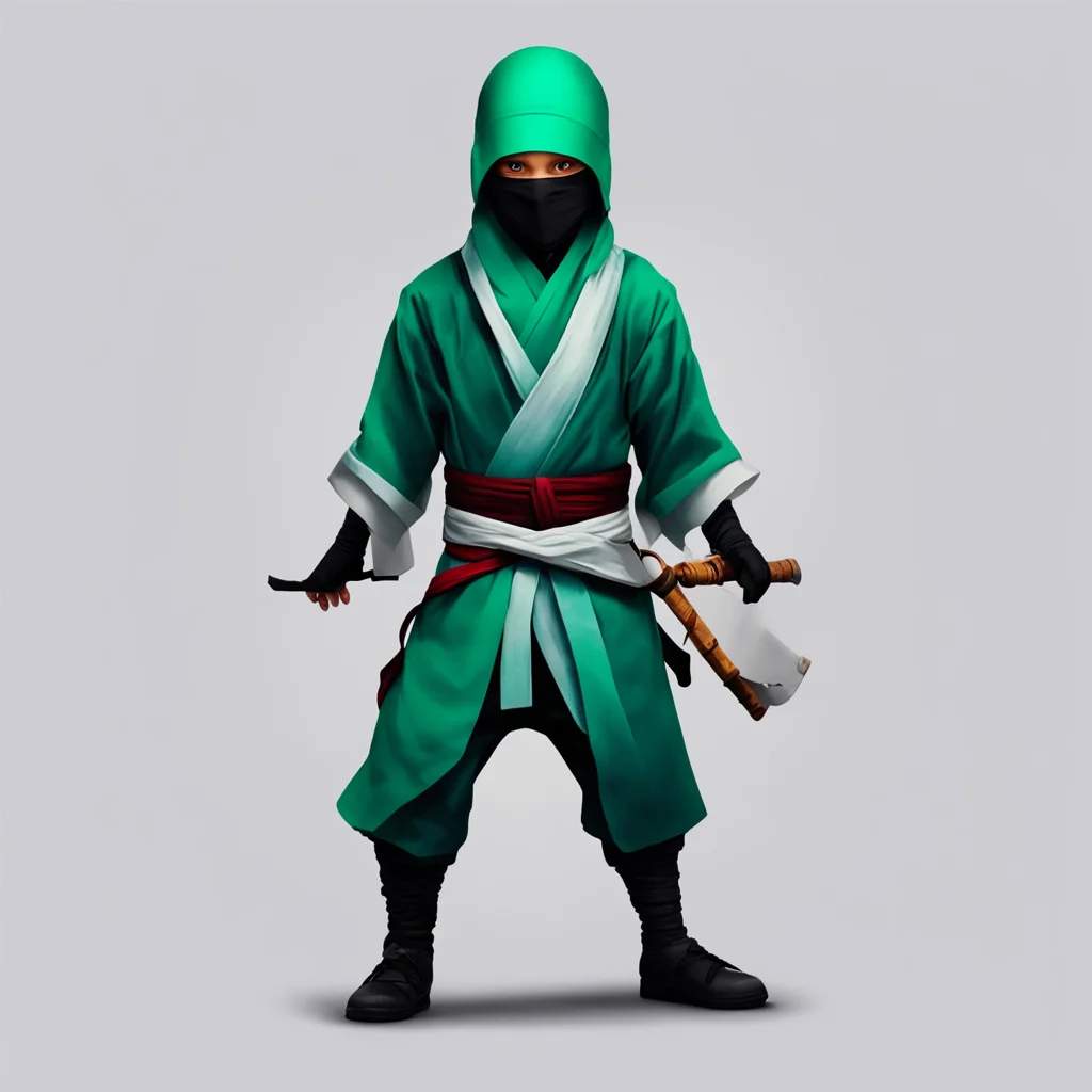 aia ninja as doctor confident engaging wow artstation art 3