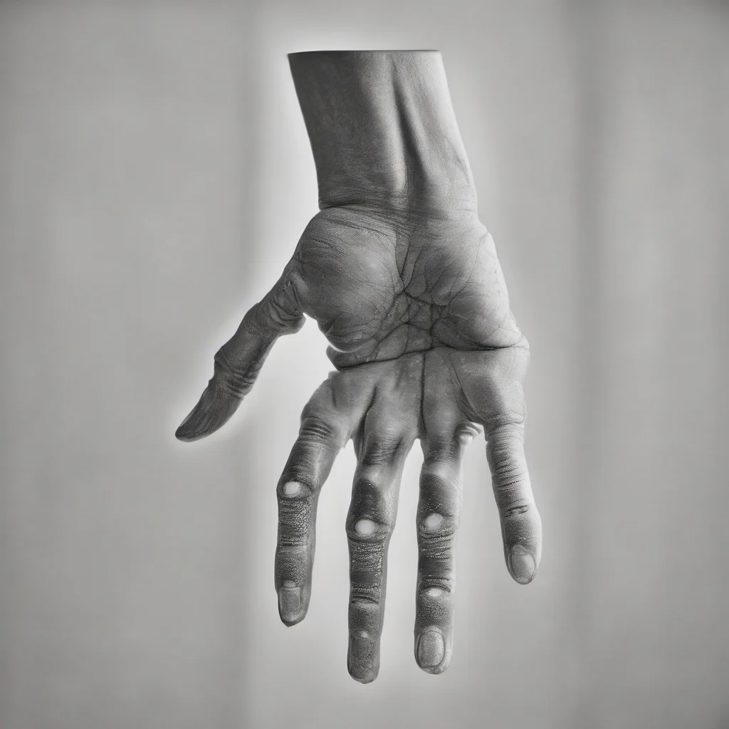 a perfectly normal human hand