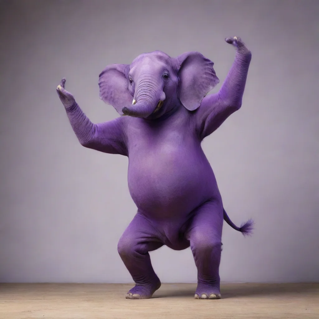 aia purple elephant dancing
