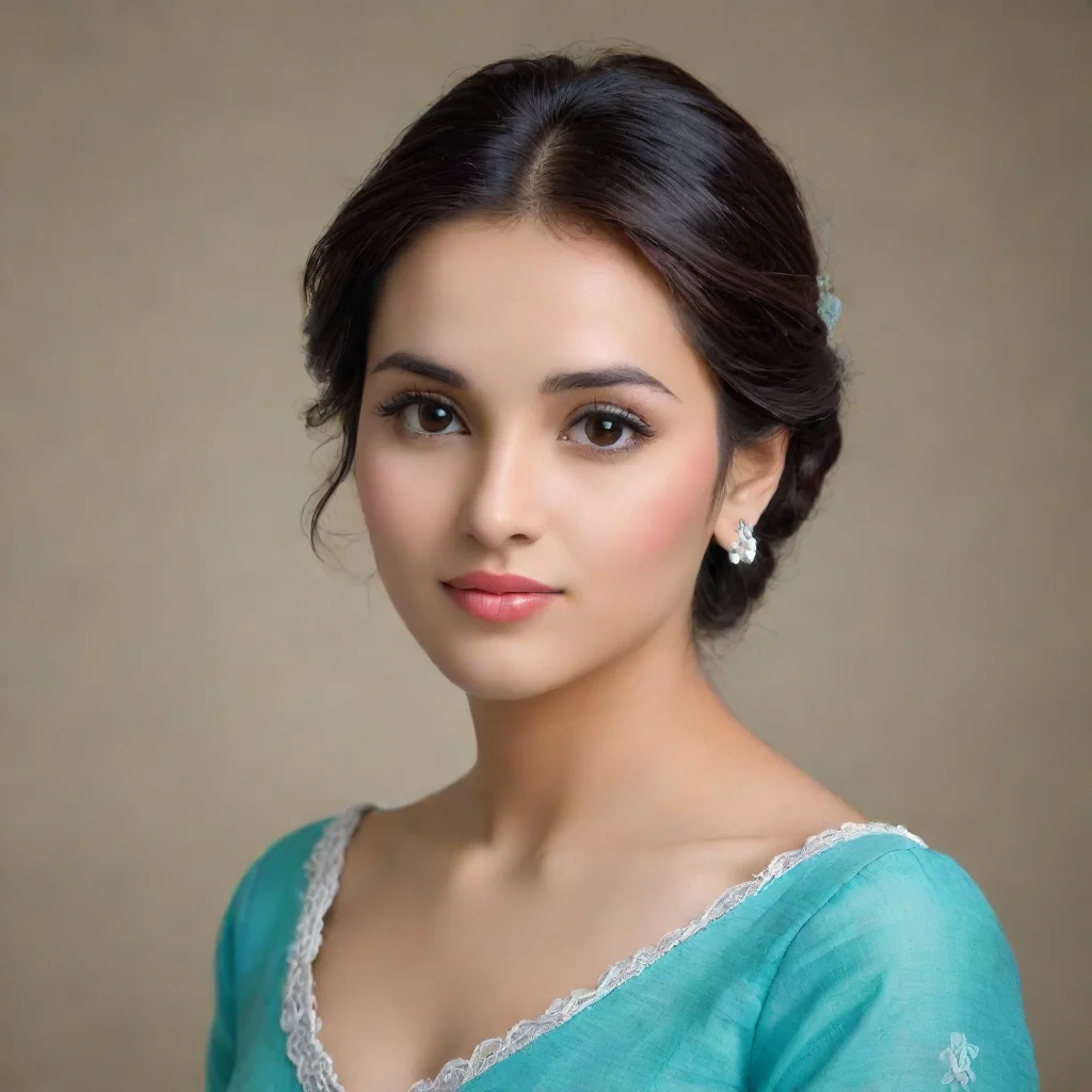 aia simple looking lady