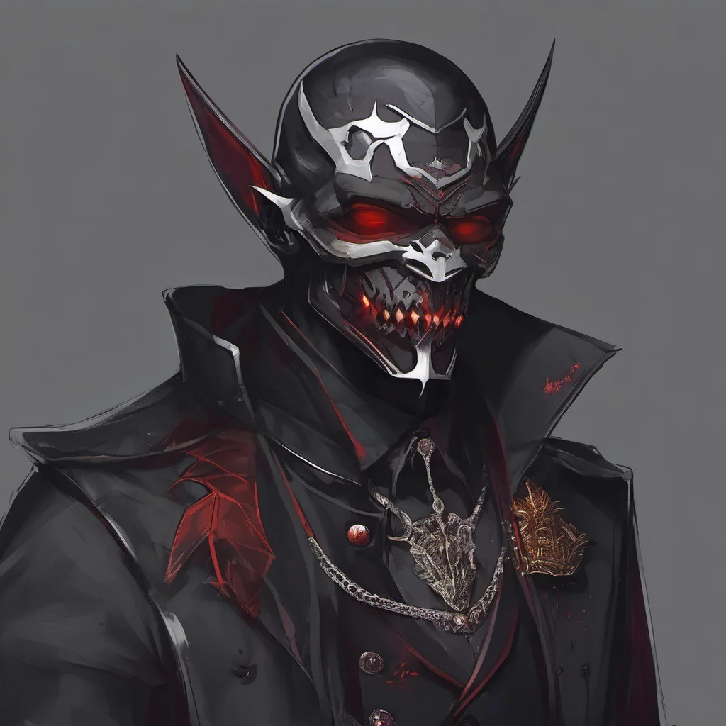 aia sss rank vampire with a cool mask 
