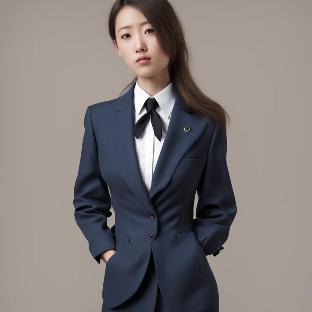 a suit girl handcuffed court 