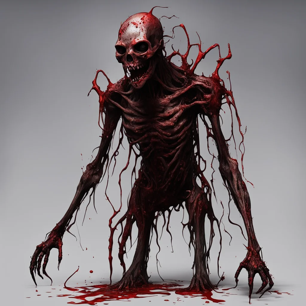 aia supernatural that looks like scp 5104 combined with scp 096 that produces metal and poisin from its back and has blood on his teeth and legs  confident engaging wow artstation art 3