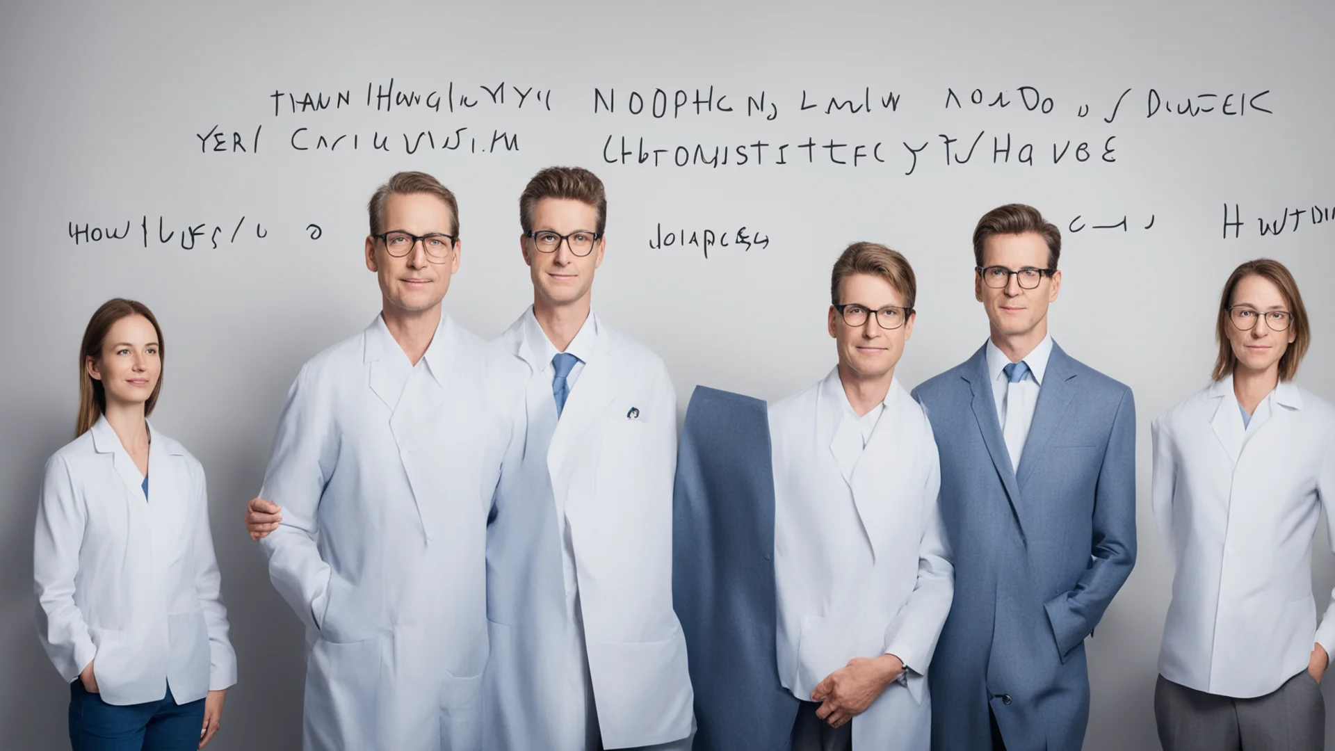 aia teacher a doctor and lawyer standing in a row with hourly consulting charges written above their head confident engaging wow artstation art 3 wide