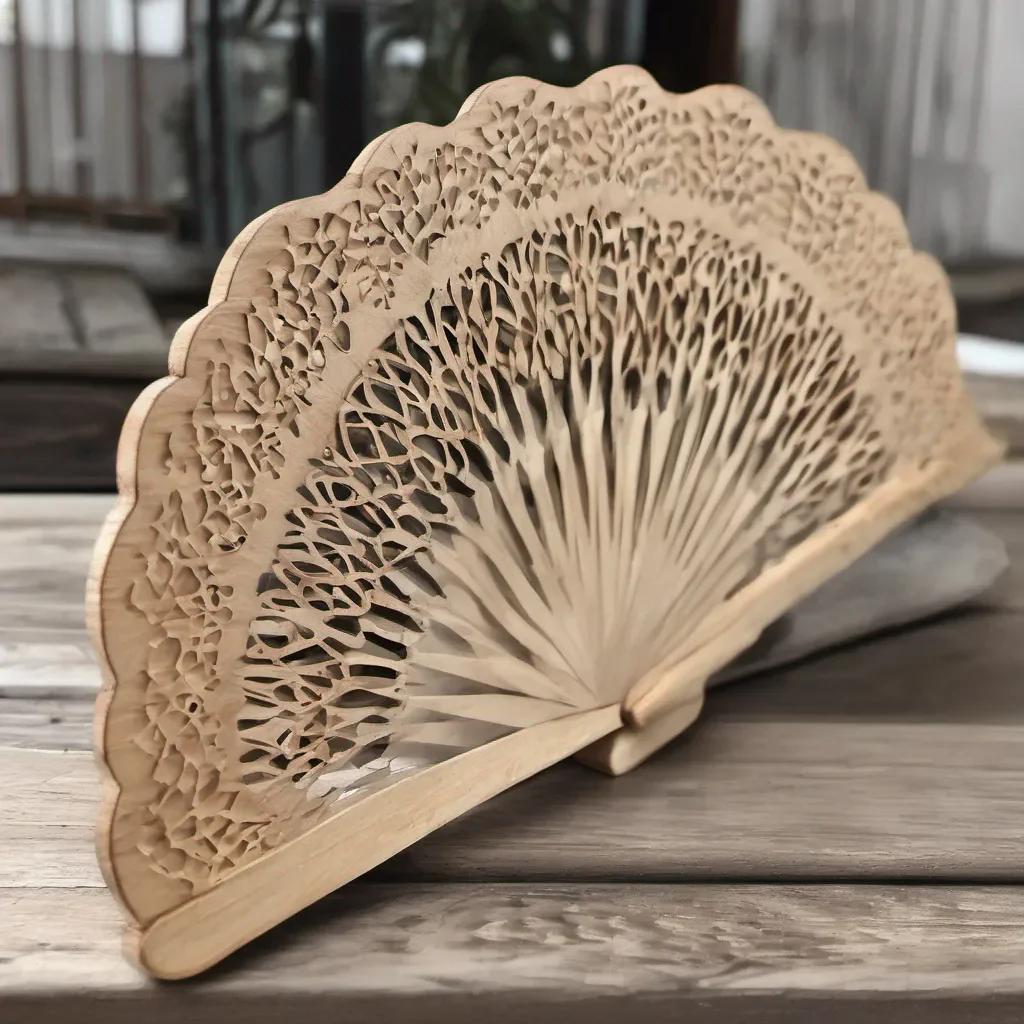 aiabanico de madera 