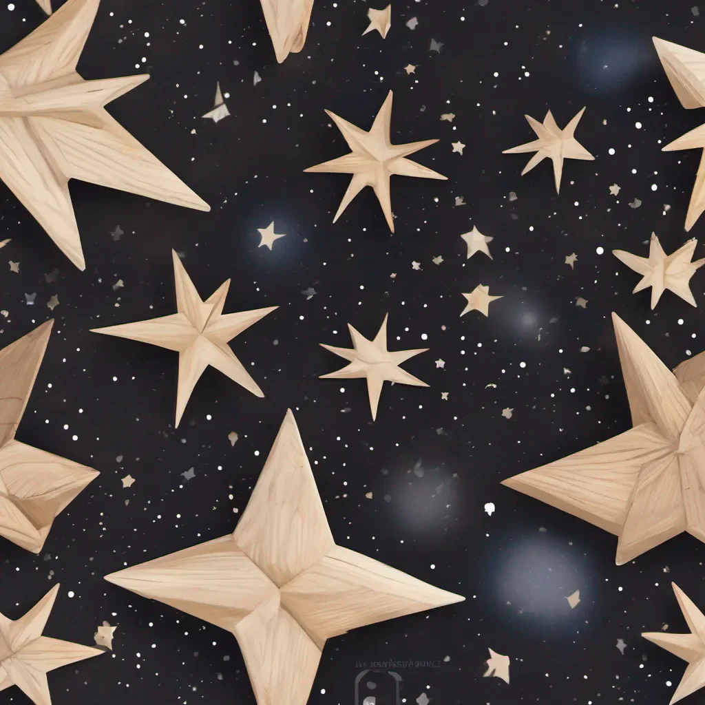 aiabanico de madera pintado con la noche estrellada  good looking trending fantastic 1