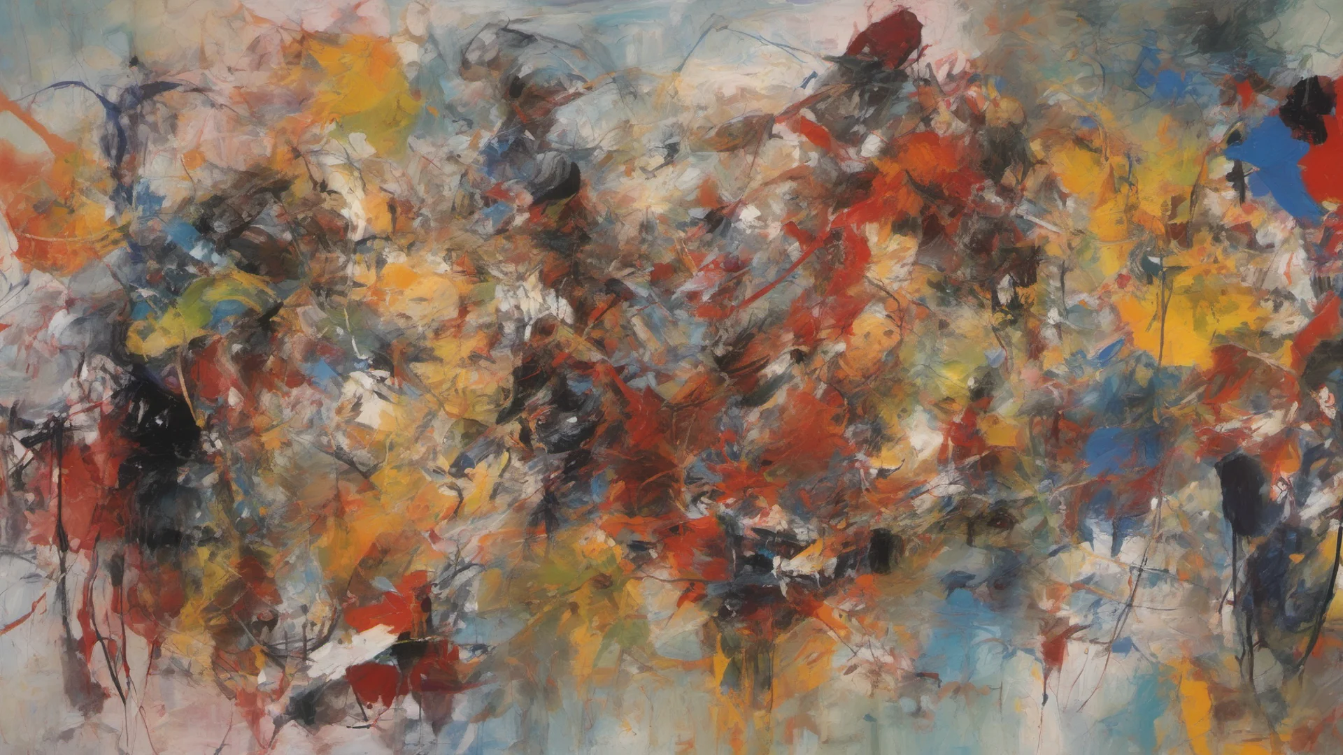 aiabstract expressionism   a tenneager grappling with issues related to excessive screen time and potential negative effects of social media on their self esteem and social interactions. wide