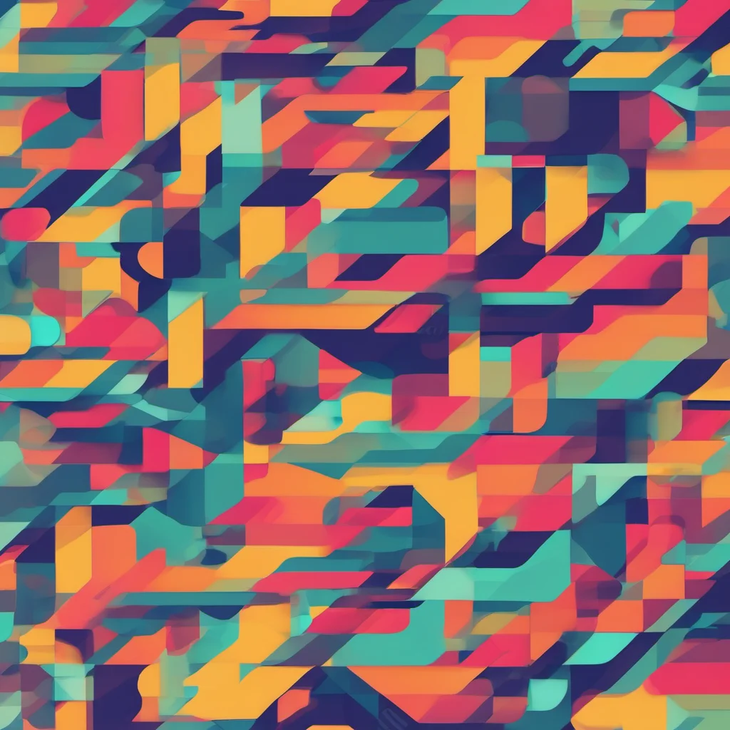 aiabstract random colors flat design