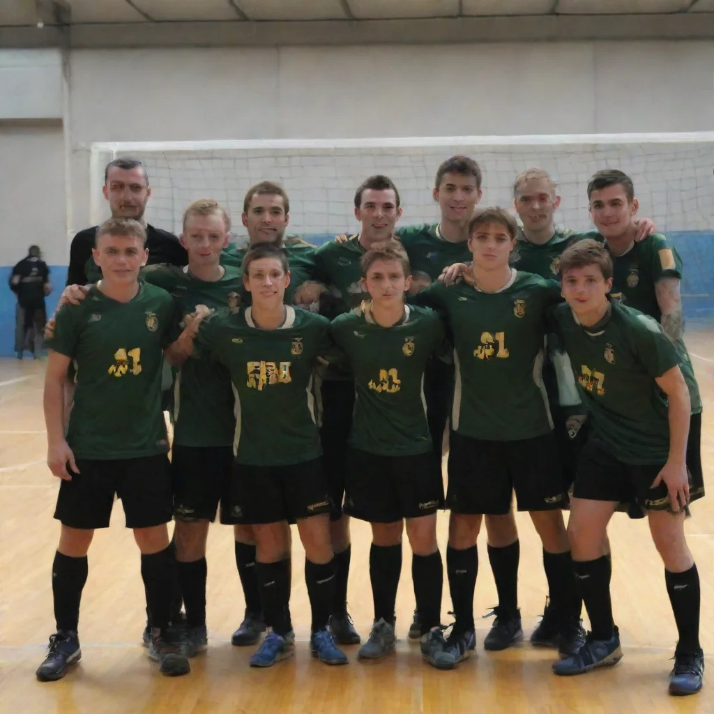 aiabz futsal cup with players