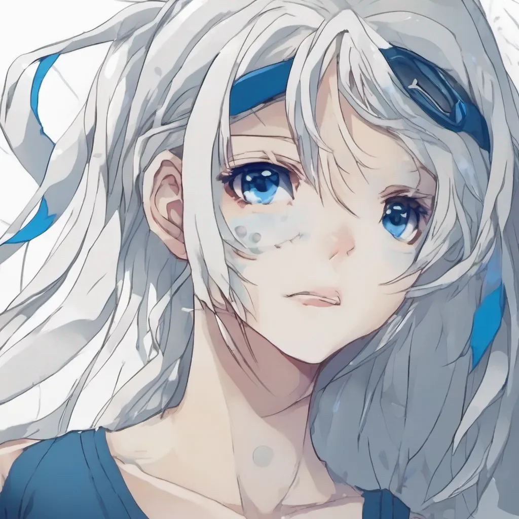 aiadolescente peli blanca con ojos azules estilo anime amazing awesome portrait 2