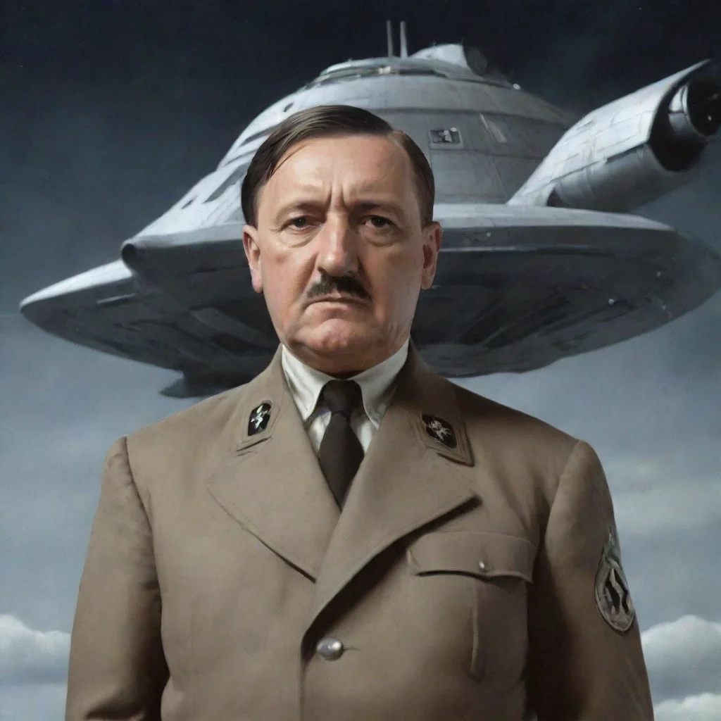 aiadolf hitler spaceship