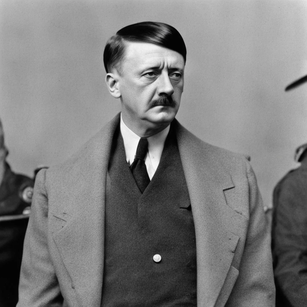 aiadolf hitler with wicks confident engaging wow artstation art 3